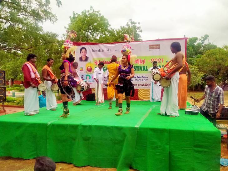 பாஞ்சாலங்குறிச்சி வீரபாண்டிய கட்டபொம்மன் நினைவு கோட்டை வளாகத்தில் காணும் பொங்கல் சுற்றுலா விழா  