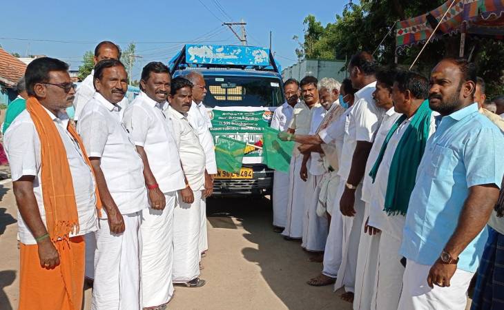 அம்மா நகரும் நியாய விலை கடை : சின்னப்பன் எம்எல்ஏ தொடங்கி வைத்தார்.


