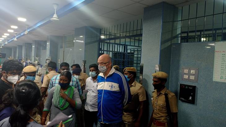 தூத்துக்குடியிலிருந்து இலங்கைக்கு கள்ளத்தனமாக செல்ல முயன்ற இங்கிலாந்து நாட்டுக்காரர் கைது!