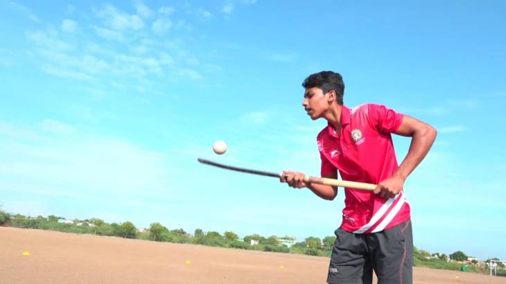 உலக்கோப்பை ஹாக்கி போட்டிக்கான இந்திய அணி பயிற்சி முகாமிற்கு கோவில்பட்டி இளம் ஹாக்கி வீரர் தேர்வு