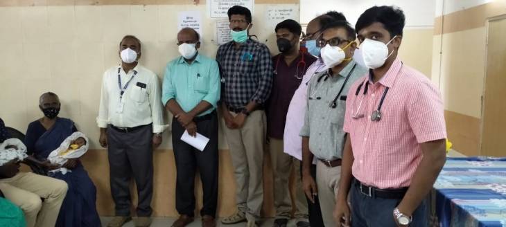 ஒரே பிரசவத்தில் மூன்று குழந்தை...கொரோனா தொற்று தாய்...சிறப்பான சிகிச்சையால் நலம்!