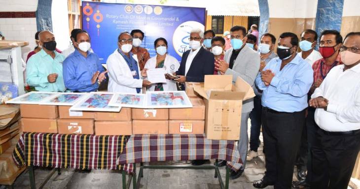 தூத்துக்குடி அரசு மருத்துவமனைக்கு மருத்துவ உபகரணங்கள் வழங்கல்!