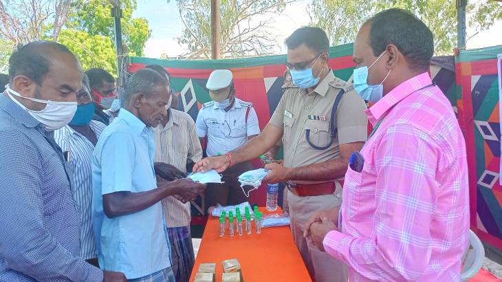 தூத்துக்குடியில் கொரோனா 3வது அலை பரவல் தடுப்பு விழிப்புணர்வு நிகழ்ச்சி!