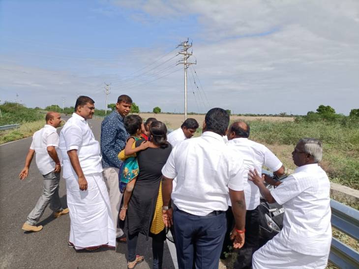 விபத்துக்குள்ளான பெண்கள் : மருத்துவமனைக்கு அனுப்பி உதவிய எம்எல்ஏ!