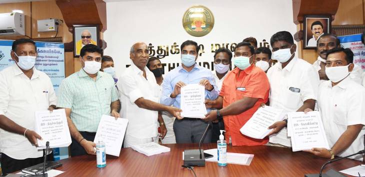 தூத்துக்குடி மாவட்ட வரைவு வாக்காளர் பட்டியலை வெளியீடு!