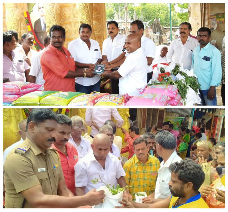 குரூஸ்பர்னாந்து பிறந்தநாள் : வஉசி மார்க்கெட் ஐக்கிய வியாபாரிகள் சங்கம் சார்பில் நலத்திட்ட உதவிகள்!
