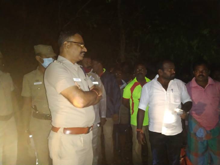 ஓட்டப்பிடாரம் அருகே வெள்ளம் புகுந்து சிக்கியவர்கள் பத்திரமாக மீட்பு : மீட்பு பணிகளை எஸ்பி நேரில் பார்வை! 

