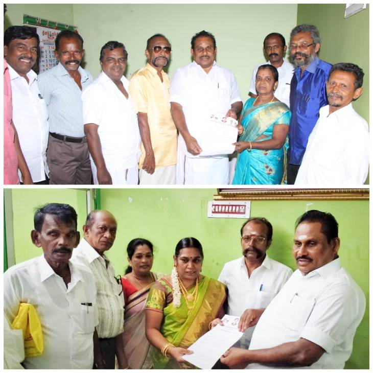 நகர்ப்புற உள்ளாட்சி தேர்தல்_தூத்துக்குடி தெற்கு மாவட்ட அதிமுகவினர் விருப்ப மனு