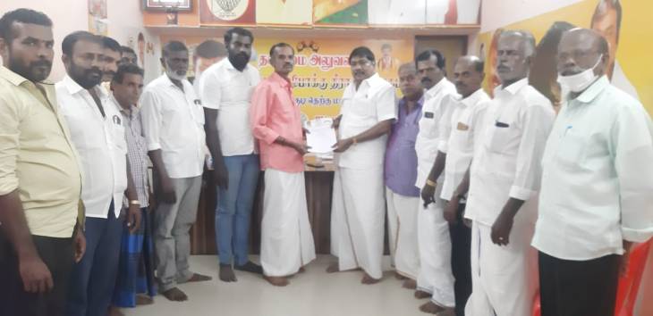 நகர்புற உள்ளாட்சி தேர்தல் - தூத்துக்குடி மாவட்ட தேமுதிக  தலைமை அலுவலகத்தில் ஆலோசனை!

