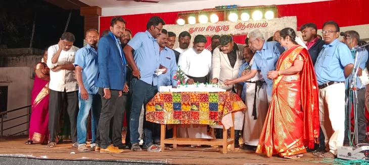 சண்முகபுரம் பரிபேதுரு ஆலயத்தில் கிறிஸ்துமஸ் பெருவிழா நடைபெற்றது.