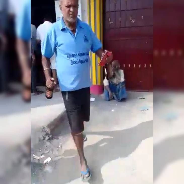பணி நேரத்தில் "சரக்கு" வாங்கிய இல்லம் தேடி கல்வி திட்ட பிரசார குழு நீக்கம்!
