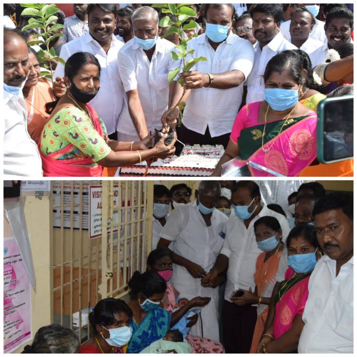 கனிமொழி எம்பி பிறந்த நாள்: தூத்துக்குடியில் கோலாகலம்