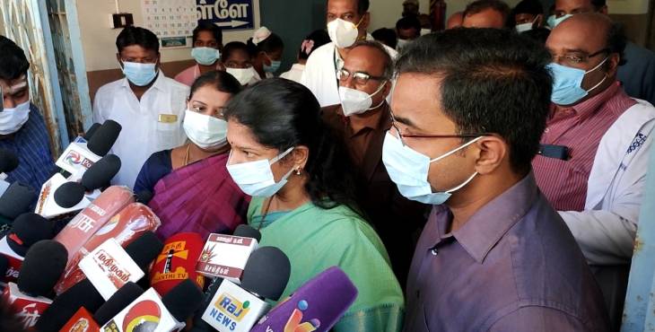 தூத்துக்குடியில் ஒமிக்ரான் தொற்று பரவலை எதிர்கொள்ள 900 ஆக்சிஜன் வசதி கொண்ட படுக்கை வசதிகள் தயார் நிலையில் உள்ளது : கனிமொழி எம்பி தகவல்! 

