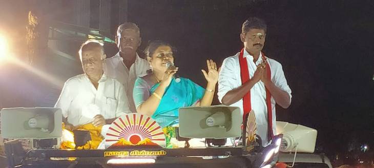தூத்துக்குடி திமுக வேட்பாளர்களை ஆதரித்து தெருமுனை பிரச்சாரம்