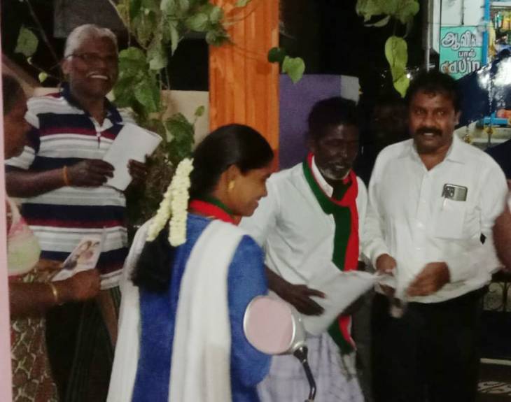 தூத்துக்குடி மாநகரம் வளர்ச்சி கண்டிட புதிய தமிழகம் கட்சி வேட்பாளர்களை வெற்றிபெற செய்திடுங்கள் -  மாவட்ட செயலாளர் கனகராஜ் பிரச்சாரம்!