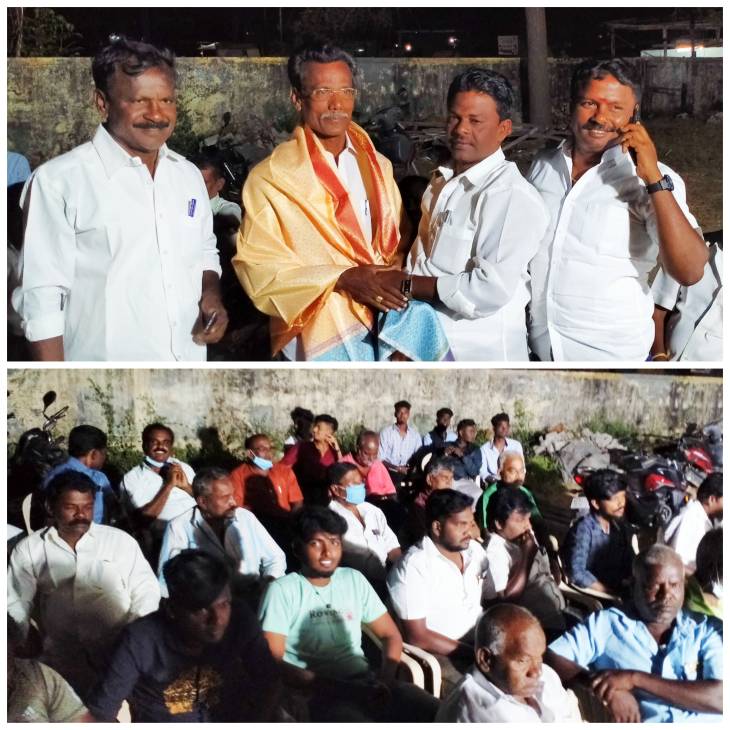 தூத்துக்குடி 3வது வார்டு பகுதியில் தேர்தல் பணியாற்றியவர்களுக்கு பாராட்டு!