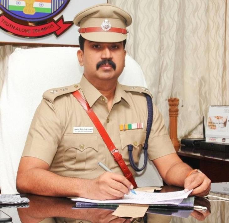 தூத்துக்குடி மாவட்ட எஸ்பியாக பாலாஜி சரவணன் நியமனம்!