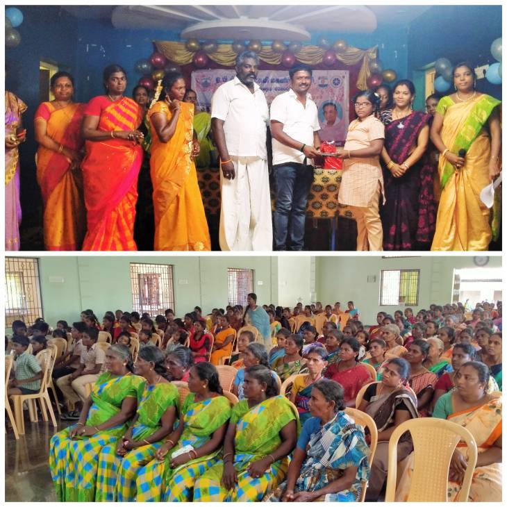 விளையாட்டு போட்டிகளில் வெற்றி பெற்ற மாணவிகளுக்கு பரிசுகள் வழங்கப்பட்டது