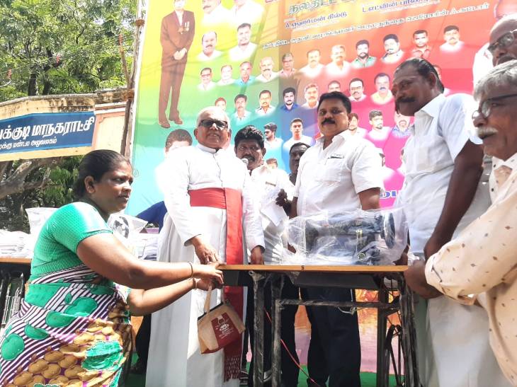 குரூஸ்பர்னாந்து நினைவு தினத்தை ஒட்டி துாத்துக்குடியில் ஏழைகளுக்கு நலத்திட்ட உதவி!