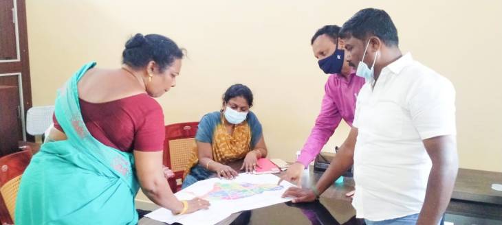 மாப்பிள்ளையூரணியில் ஊரக வளர்ச்சி துறை கண்காணிப்பு பொறியாளர் திடீர் ஆய்வு!