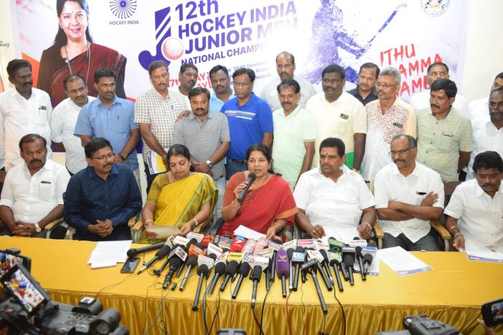 கோவில்பட்டியில் வரும் 17ம்தேதி தேசிய அளவிலானஹாக்கி போட்டி துவக்கம்