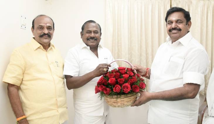 அதிமுக மாநில அமைப்பு செயலாளராக சி த செல்லப்பாண்டியன் நியமனம் - இணை ஒருங்கிணைப்பாளர் இபிஎஸ் யை சந்தித்து வாழ்த்து!

