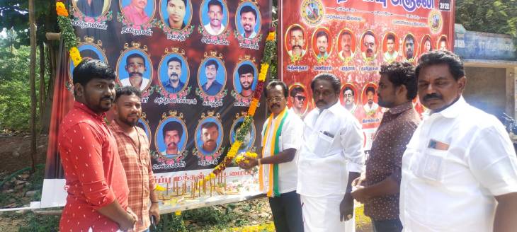 தூத்துக்குடி துப்பாக்கிச் சூடு சம்பவத்தின் நான்காம் ஆண்டு நினைவு தினம்; தூத்துக்குடி மாநகர் மாவட்ட காங்கிரஸ்சார்பில் அஞ்சலி
