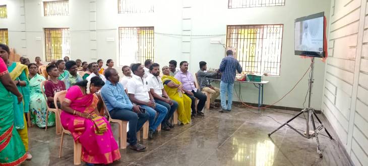 தமிழக முதல்வர் தொடங்கி வைத்த ஒருங்கிணைந்த வேளாண் வளர்ச்சி திட்டம் - கானொளி வாயிலாக மாப்பிள்ளையூரணி ஊராட்சி மக்கள் பங்கேற்பு! 



