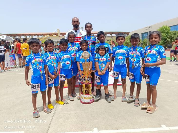தேசிய அளவிலான ஸ்கேட்டிங் போட்டி -  தூத்துக்குடி மாணவ மாணவியர்கள் சாதனை!

