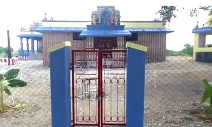 விளாத்திகுளம் அருகே கோவிலில் பூட்டை உடைத்து பணம், பொருள் திருட்டு!
