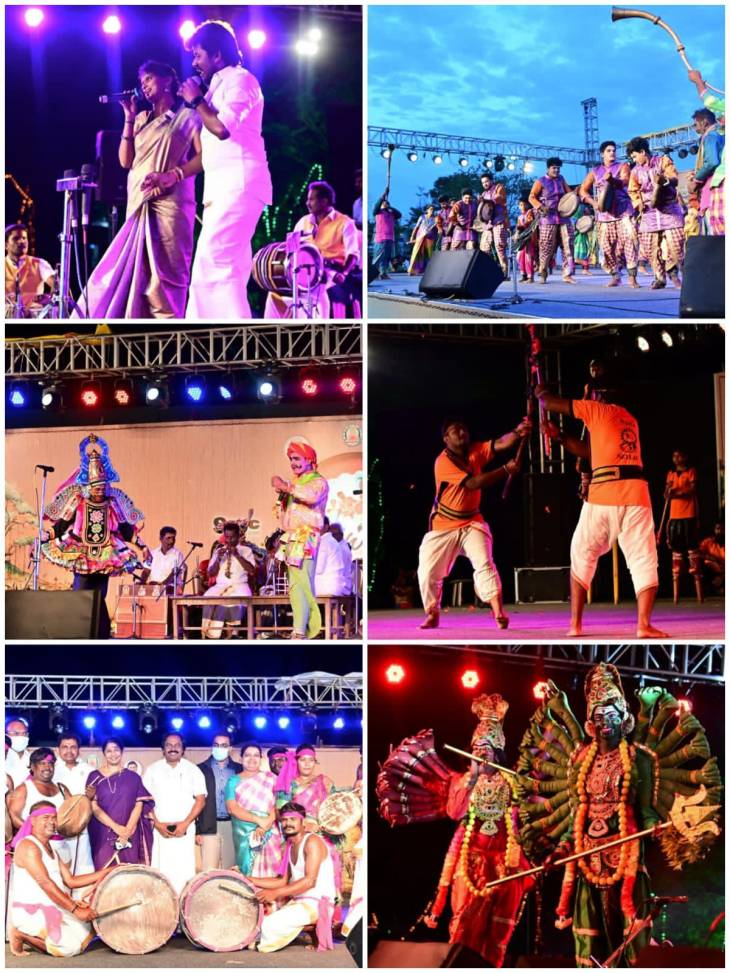தூத்துக்குடியில் தமிழர்களின் பாரம்பரியத்தை பறைசாற்றும் நெய்தல் கலை விழா நிறைவு

