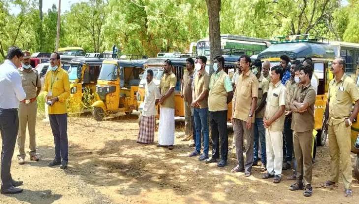 தூத்துக்குடியில்  21 ஆட்டோக்கள் பறிமுதல்!