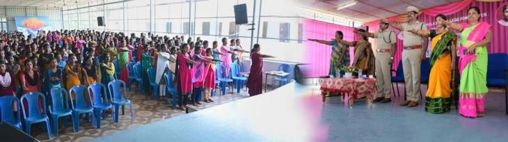 தூத்துக்குடி ஏபிசி மகாலெட்சுமி மகளிர் கல்லூரியில் போதை பொருள் தடுப்பு விழிப்புணர்வு நிகழ்ச்சி!


