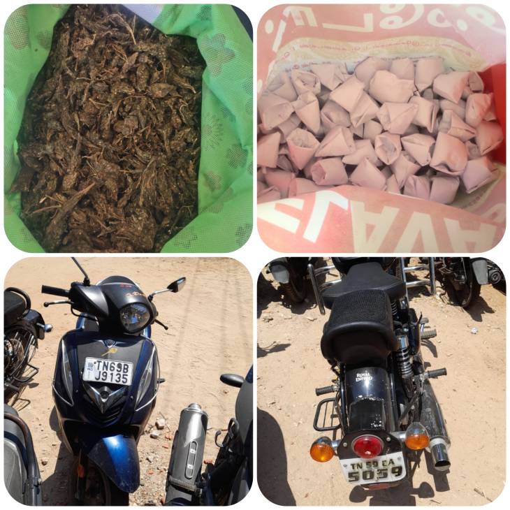 தூத்துக்குடியில் கஞ்சா விற்ற ரவுடி உட்பட 7 பேர் கைது!


