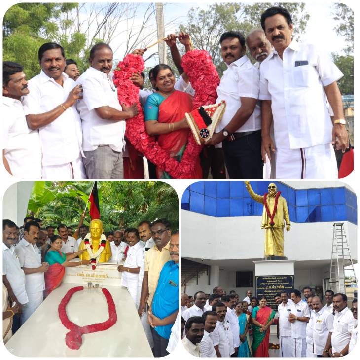 தூத்துக்குடியில் கீதாஜீவனுக்கு தி.மு.க.வினர் உற்சாக வரவேற்பு!

