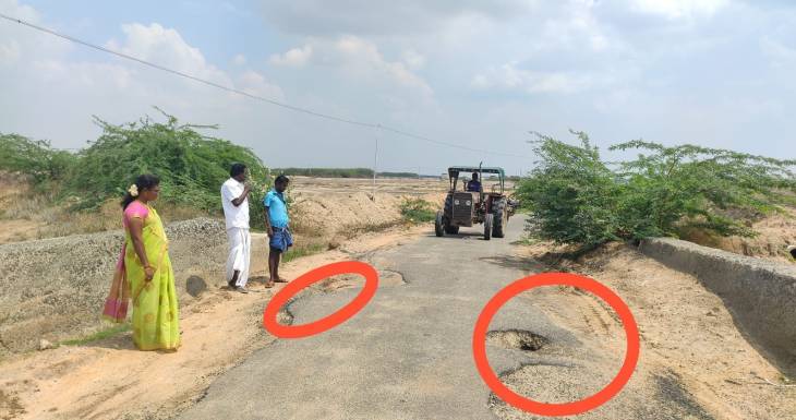 குளத்தூர் அருகே ஆபத்தான நிலையில் பாலம் - உடனே சீரமைக்க பொதுமக்கள் கோரிக்கை!


