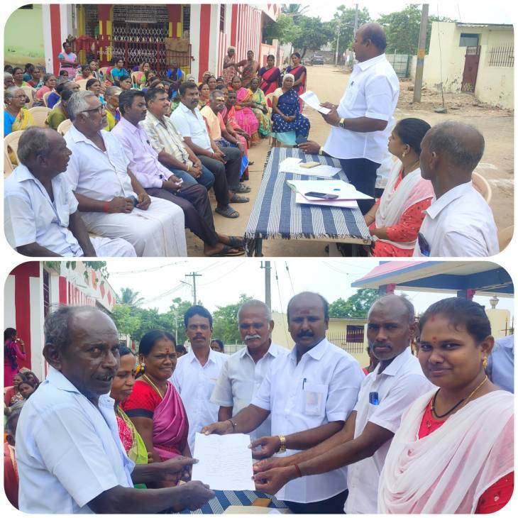 தூத்துக்குடி மாநகராட்சி 45வது வாா்டில் பகுதி சபை கூட்டம்