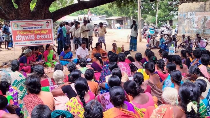 குளத்தூரில் கிராமசபை கூட்டம் - முதல்வருக்கு நன்றி தெரிவித்து தீர்மானம்