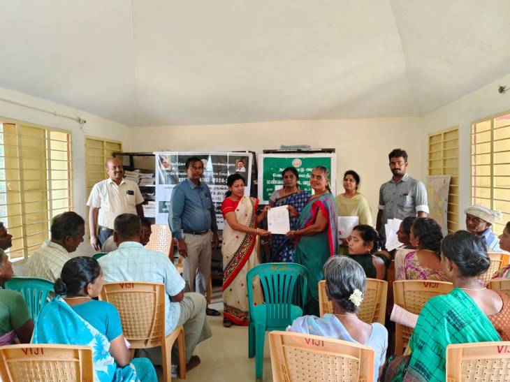 ஓட்டப்பிடாரம் அருகே சந்திரகிரி கிராமத்தில் வேளாண்துறை சார்பில் விவசாயிகளுக்கு பயிற்சி வகுப்பு!