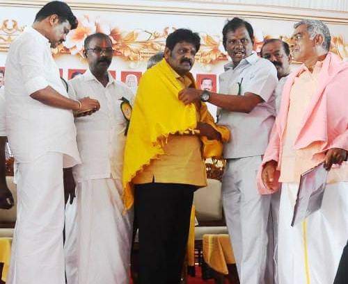 தமிழ்நாடு ரெட்டி நலச்சங்கத்தின் மாநில தலைவரை கௌரவித்த தூத்துக்குடி மாவட்ட மக்கள் தொடர்பு நிர்வாகி!