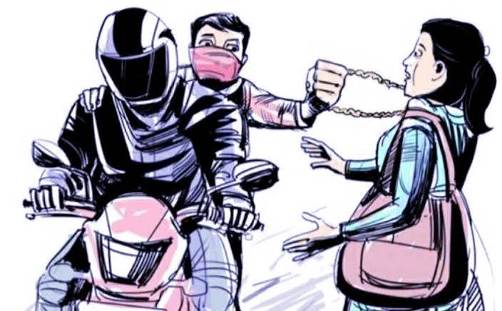 தூத்துக்குடி அருகே பெண்ணிடம் செயின் பறிப்பில் ஈடுபட்டவர்களுக்கு போலீஸ் வலைவீச்சு!