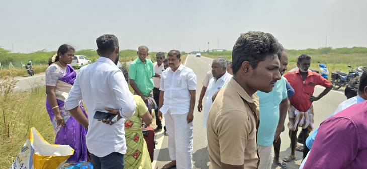 தூத்துக்குடி - மதுரை சாலையில் வந்த மார்கண்டேயன் எம்எல்ஏ கார்... திடீரென நடந்த சம்பவம்!