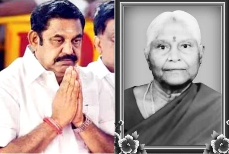 அதிமுக முன்னாள் எம்எல்ஏ சின்னப்பன் தாயார் மறைவு : எடப்பாடி கே.பழனிசாமி இரங்கல்!