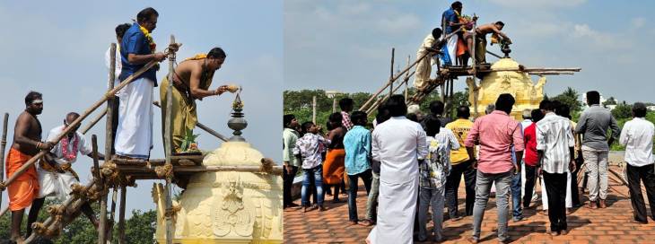 தூத்துக்குடி கட்டபொம்மன் நகர் ஸ்ரீ வரத விநாயகர் திருக்கோவில் வருஷாபிஷேக விழா
