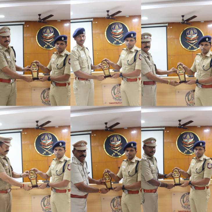 தூத்துக்குடியில் 89 காவல்துறையினருக்கு எஸ்பி செய்த சம்பவம்!