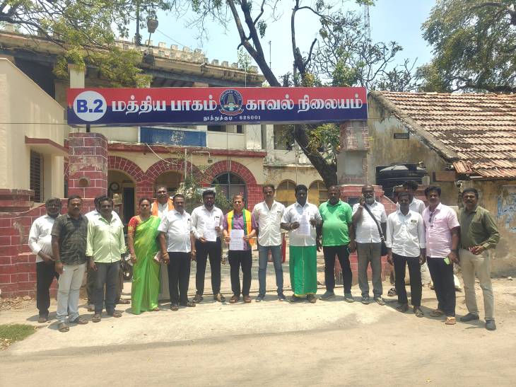 தூத்துக்குடி காவல் நிலையத்தில் குவிந்த பாஜகவினர்!