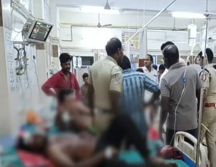 திருச்செந்தூரில் இரு தரப்பினரிடையே  மோதல் : 5 பேருக்கு அரிவாள் வெட்டு!