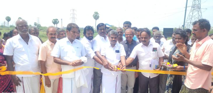 2.46 கோடியில் புதிய உயர்மட்ட பாலம் : சண்முகையா எம்எல்ஏ திறந்து வைத்தார்!


