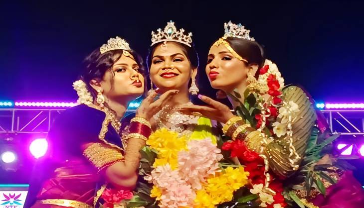 தேவதைகளாக வந்து நின்ற திருநங்கைகள்.. அழகியாக மகுடம் சூடிய தூத்துக்குடி திருநங்கை!

