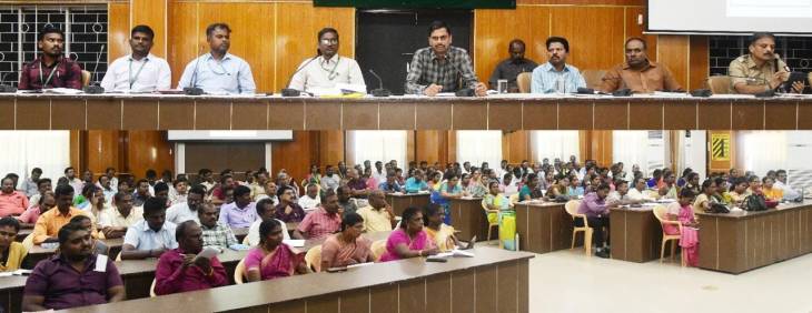 தூத்துக்குடி மாவட்டத்தில் ஜூலை 12ல் 127 மையங்களில் குரூப் 4 தேர்வு : ஆட்சியர் இளம்பகவத் தகவல்!

